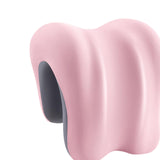 Maxbell Neck Support for Office Chair Washable Non Slip Desk Sleeping Napping Pillow pink