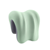 Maxbell Neck Support for Office Chair Washable Non Slip Desk Sleeping Napping Pillow green