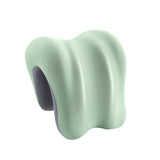 Maxbell Neck Support for Office Chair Washable Non Slip Desk Sleeping Napping Pillow green