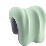 Maxbell Neck Support for Office Chair Washable Non Slip Desk Sleeping Napping Pillow green