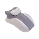 Maxbell Relaxing Prone Pillow Leg Elevations Pillow for Bed Reading Living Room Beds Gray