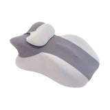 Maxbell Relaxing Prone Pillow Leg Elevations Pillow for Bed Reading Living Room Beds Gray