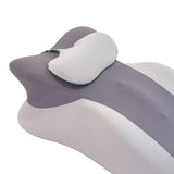 Maxbell Relaxing Prone Pillow Leg Elevations Pillow for Bed Reading Living Room Beds Gray