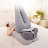 Maxbell Relaxing Prone Pillow Leg Elevations Pillow for Bed Reading Living Room Beds Gray