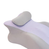 Maxbell Relaxing Prone Pillow Leg Elevations Pillow for Bed Reading Living Room Beds Violet