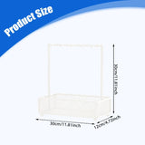 Maxbell Chinese Calligraphy Brush Holder for Study Room Calligraphy Lovers Beginners White