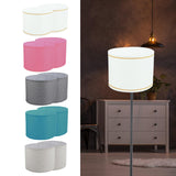 Maxbell 2Pcs Table Lamp Shades Set Decor Light Covers for Dining Room Office Kitchen White