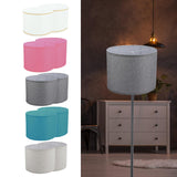 Maxbell 2Pcs Table Lamp Shades Set Decor Light Covers for Dining Room Office Kitchen White