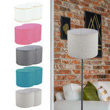 Maxbell 2Pcs Table Lamp Shades Set Decor Light Covers for Dining Room Office Kitchen White