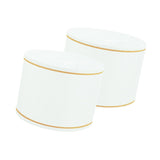 Maxbell 2Pcs Table Lamp Shades Set Decor Light Covers for Dining Room Office Kitchen White