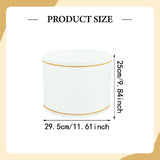 Maxbell 2Pcs Table Lamp Shades Set Decor Light Covers for Dining Room Office Kitchen White