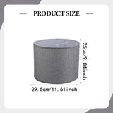 Maxbell 2Pcs Table Lamp Shades Set Decor Light Covers for Dining Room Office Kitchen Dark Gray