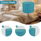 Maxbell 2Pcs Table Lamp Shades Set Decor Light Covers for Dining Room Office Kitchen Blue