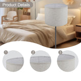 Maxbell 2Pcs Table Lamp Shades Set Decor Light Covers for Dining Room Office Kitchen Light Gray