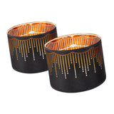 Maxbell 2x Drum Lampshades Elegant Creative Drum Lamp Shade for Table Bedside Floor