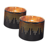 Maxbell 2x Drum Lampshades Elegant Creative Drum Lamp Shade for Table Bedside Floor