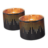 Maxbell 2x Drum Lampshades Elegant Creative Drum Lamp Shade for Table Bedside Floor