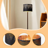 Maxbell 2x Drum Lampshades Elegant Creative Drum Lamp Shade for Table Bedside Floor