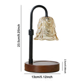 Maxbell Candle Warmer Lamp Dimmable Art Home Decor Bedside Candle Melting Table Lamp