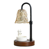 Maxbell Candle Warmer Lamp Dimmable Art Home Decor Bedside Candle Melting Table Lamp