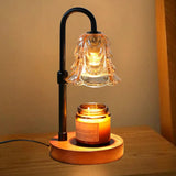 Maxbell Candle Warmer Lamp Dimmable Art Home Decor Bedside Candle Melting Table Lamp