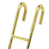 Maxbell 2Pcs over Door Shower Hook Decor Coat Rack for Entryway Bedroom Baseball Cap Gold