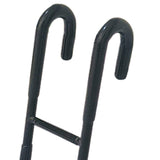 Maxbell 2Pcs over Door Shower Hook Decor Coat Rack for Entryway Bedroom Baseball Cap Black