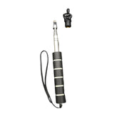 Maxbell Telescopic Teacher Pointer Portable Hand Pointer for Conference Presentation Sponge Cover Black