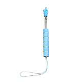 Maxbell Telescopic Teacher Pointer Portable Hand Pointer for Conference Presentation Sponge Cover Blue