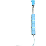 Maxbell Telescopic Teacher Pointer Portable Hand Pointer for Conference Presentation Sponge Cover Blue