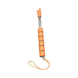 Maxbell Telescopic Teacher Pointer Portable Hand Pointer for Conference Presentation Sponge Cover Orange