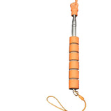Maxbell Telescopic Teacher Pointer Portable Hand Pointer for Conference Presentation Sponge Cover Orange