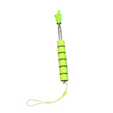 Maxbell Telescopic Teacher Pointer Portable Hand Pointer for Conference Presentation Sponge Cover Green