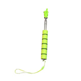 Maxbell Telescopic Teacher Pointer Portable Hand Pointer for Conference Presentation Sponge Cover Green