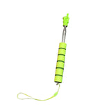 Maxbell Telescopic Teacher Pointer Portable Hand Pointer for Conference Presentation Sponge Cover Green