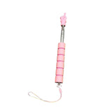 Maxbell Telescopic Teacher Pointer Portable Hand Pointer for Conference Presentation Sponge Cover Pink