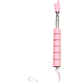 Maxbell Telescopic Teacher Pointer Portable Hand Pointer for Conference Presentation Sponge Cover Pink