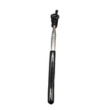 Maxbell Telescopic Teacher Pointer Portable Hand Pointer for Conference Presentation Rubber Cover Black
