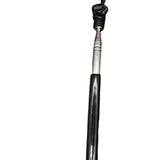 Maxbell Telescopic Teacher Pointer Portable Hand Pointer for Conference Presentation Rubber Cover Black