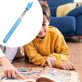 Maxbell Telescopic Teacher Pointer Portable Hand Pointer for Conference Presentation Rubber Cover Blue