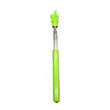 Maxbell Telescopic Teacher Pointer Portable Hand Pointer for Conference Presentation Rubber Cover Green