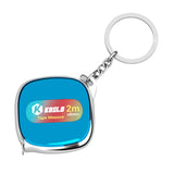 Maxbell Tape Measure Keyring Easy to Use Metric Ruler for Body Fabric Body Measuring Blue