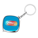 Maxbell Tape Measure Keyring Easy to Use Metric Ruler for Body Fabric Body Measuring Blue