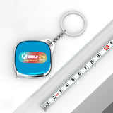 Maxbell Tape Measure Keyring Easy to Use Metric Ruler for Body Fabric Body Measuring Blue