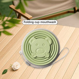 Maxbell Silicone Folding Travel Water Cup Reusable 320ml for Running Exercise Picnic