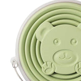 Maxbell Silicone Folding Travel Water Cup Reusable 320ml for Running Exercise Picnic