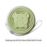 Maxbell Silicone Folding Travel Water Cup Reusable 320ml for Running Exercise Picnic