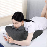 Maxbell Bed Wedge Pillow Versatile Prone Pillow for Reading Watching Movies