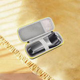 Maxbell Electric Shaver Case EVA Portable Protective Bag for Travel Black Yellow