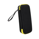 Maxbell Electric Shaver Case EVA Portable Protective Bag for Travel Black Yellow